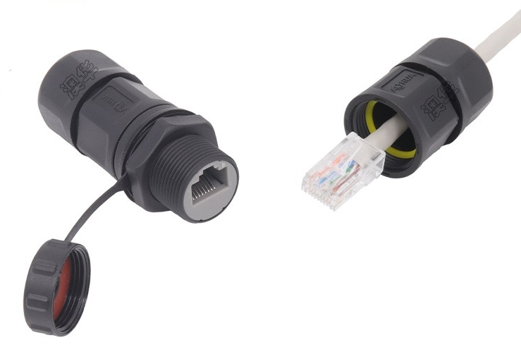 DY45 Panel Mount Waterproof Plug Connector