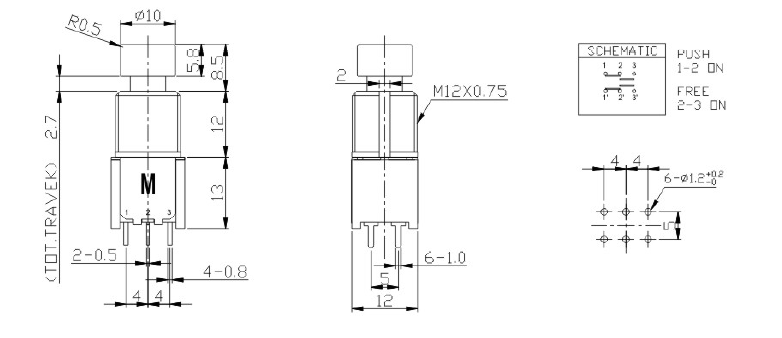 DSYF12P-0202-20R-M