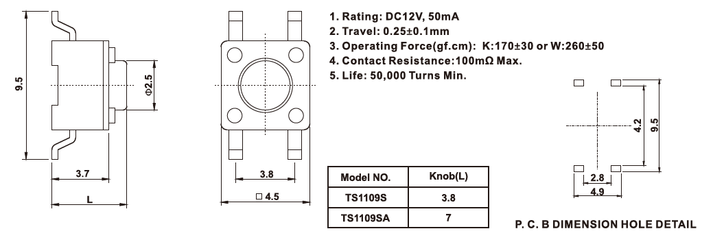 TS1109S